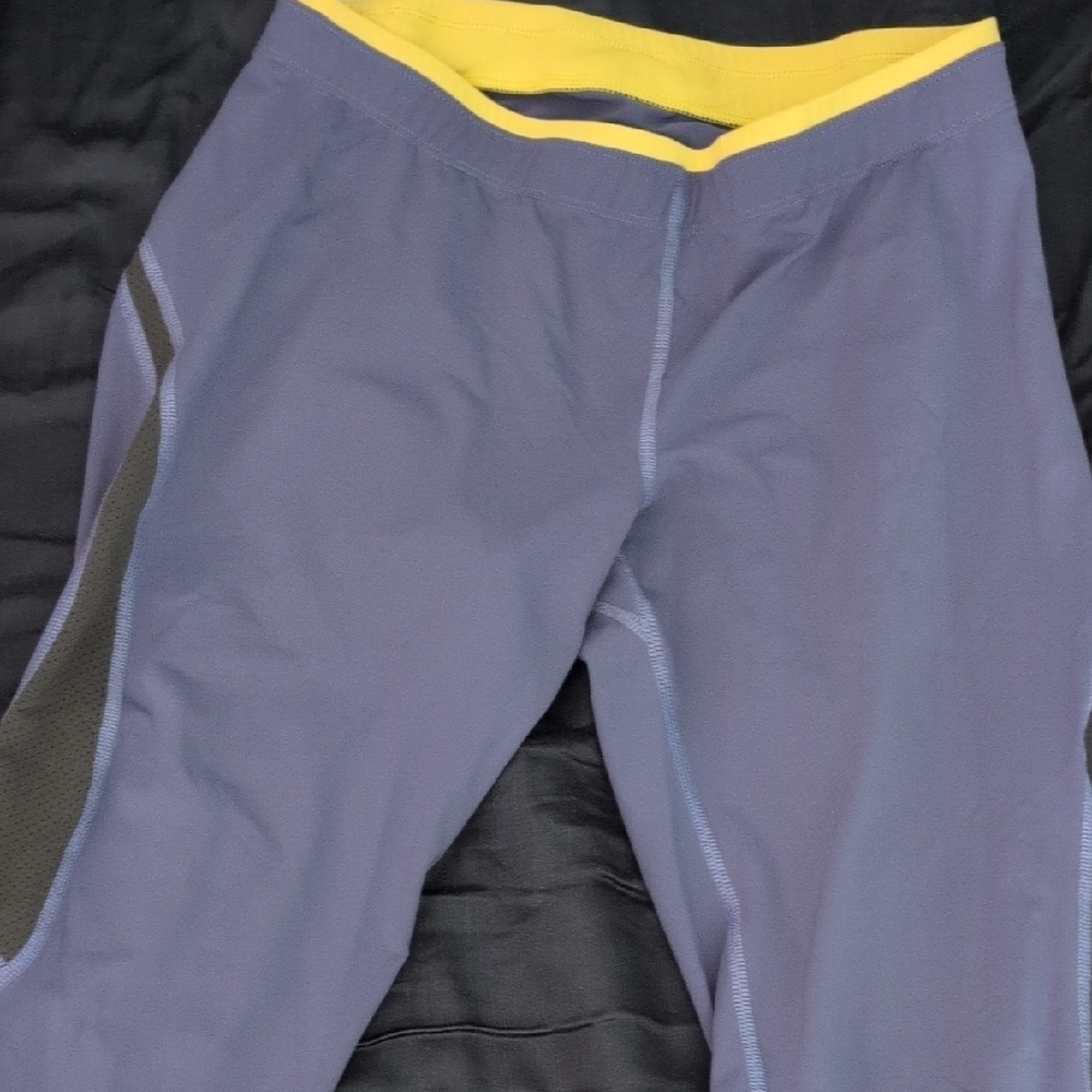 Arc'teryx Navy and Lime Capris